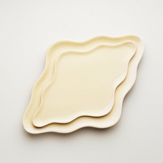 Krožniki Vivijana Pastelno Rumeni